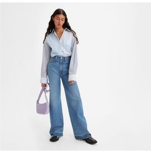 LEVIS RIBCAGE WIDE LEG WOMENS